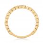 14k Yellow Gold 14k Yellow Gold Women's Diamond Wedding Band - Front View -  103666 - Thumbnail