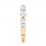 18k Yellow Gold 18k Yellow Gold Women's Diamond Wedding Band - Side View -  106316 - Thumbnail