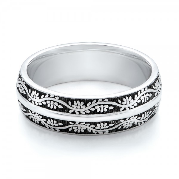 ... Jewelry â€º Women's Wedding Rings â€º Women's Engraved Wedding Band