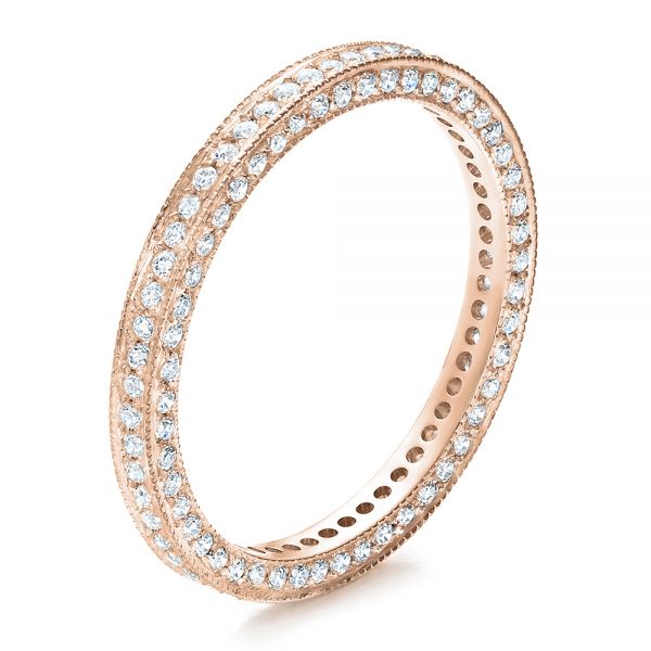 Women's Pave Diamond Eternity Band - Image