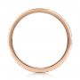 14k Rose Gold 14k Rose Gold Women's Pave Diamond Eternity Band - Front View -  100147 - Thumbnail
