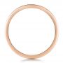 18k Rose Gold 18k Rose Gold Women's Pave Diamond Eternity Band - Front View -  100149 - Thumbnail