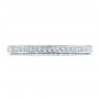  Platinum Platinum Women's Pave Diamond Eternity Band - Top View -  100148 - Thumbnail