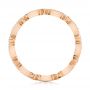 14k Rose Gold 14k Rose Gold Diamond Stackable Eternity Band - Front View -  101891 - Thumbnail