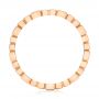 14k Rose Gold 14k Rose Gold Diamond Stackable Eternity Band - Front View -  101924 - Thumbnail