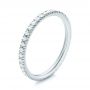 Floral Diamond Stackable Eternity Band