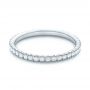  Platinum Platinum Diamond Stackable Eternity Band - Flat View -  101908 - Thumbnail