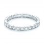  Platinum Platinum Diamond Stackable Eternity Band - Flat View -  101924 - Thumbnail