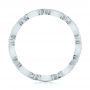18k White Gold 18k White Gold Diamond Stackable Eternity Band - Front View -  101891 - Thumbnail