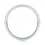  Platinum Platinum Diamond Stackable Eternity Band - Front View -  101908 - Thumbnail