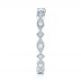  Platinum Platinum Diamond Stackable Eternity Band - Side View -  101891 - Thumbnail