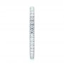  Platinum Platinum Diamond Stackable Eternity Band - Side View -  101908 - Thumbnail