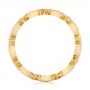 18k Yellow Gold Diamond Stackable Eternity Band - Front View -  101891 - Thumbnail
