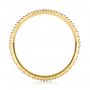 18k Yellow Gold Diamond Stackable Eternity Band - Front View -  101908 - Thumbnail