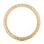 18k Yellow Gold 18k Yellow Gold Hand Engraved Wedding Band - Front View -  103462 - Thumbnail