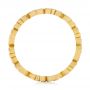 18k Yellow Gold 18k Yellow Gold Organic Diamond Stackable Eternity Band - Front View -  101901 - Thumbnail