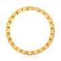 18k Yellow Gold Stackable Diamond Eternity Band - Front View -  101906 - Thumbnail