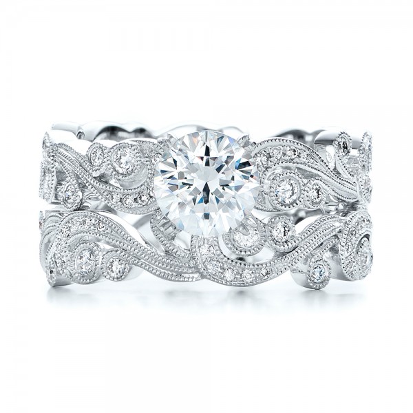 Angelique Collection Engagement Ring - Kirk Kara