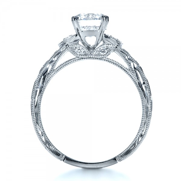 Blue Sapphire Engagement Ring - Kirk Kara.