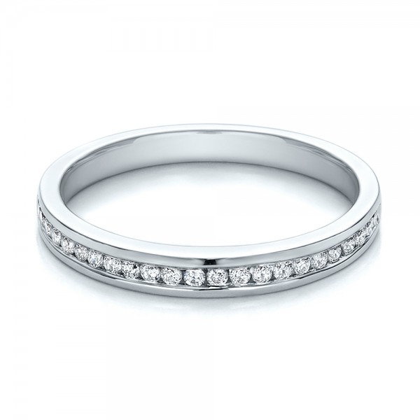 Channel Set Diamond Wedding Band Channel Set Diamond Wedding Band