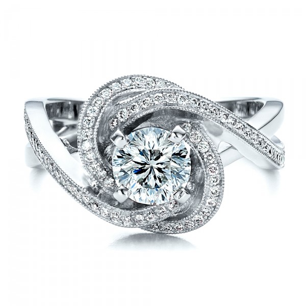 Joseph Jewelry â€º Engagement Rings â€º Custom Diamond Engagement Ring