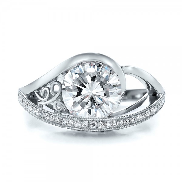 Joseph Jewelry â€º Engagement Rings â€º Custom Diamond Engagement Ring