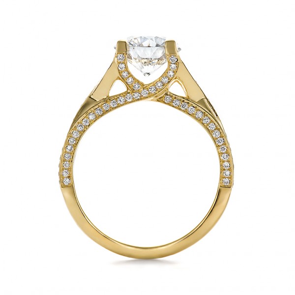 Yellow Gold Engagement Rings Design Your Own Photos