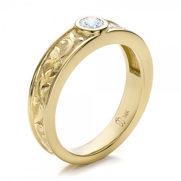 joseph jewelry women 39 s wedding rings hand engraved diamond