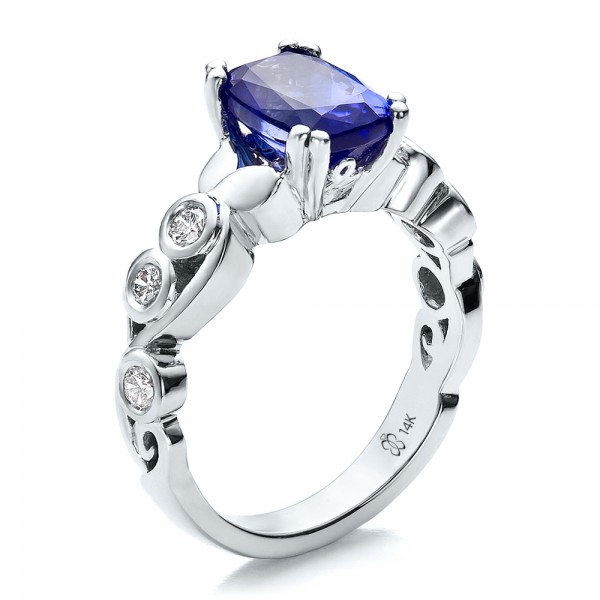 ... Custom Tanzanite and Diamond Engagement Ring | Joseph Jewelry