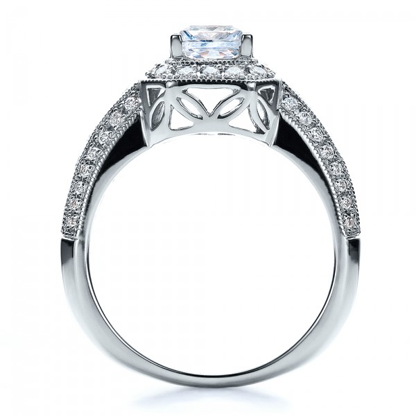 Pave Engagement Ring - Vanna K