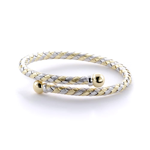 Joseph Jewelry › Bracelets Charms › Two-Tone Woven Bracelet Joseph Jewelry › Bracelets Charms › Two-Tone Woven Bracelet