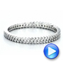  Platinum Platinum Women's Diamond Eternity Band - Video -  100131 - Thumbnail