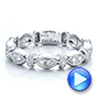  Platinum Diamond Wedding Ring - Kirk Kara - Video -  100666 - Thumbnail