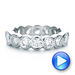  Platinum Women's Diamond Eternity Band - Video -  101361 - Thumbnail