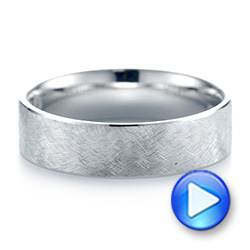 Men's Wedding Ring - Video -  103796 - Thumbnail
