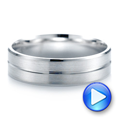 Men's Wedding Ring - Video -  103797 - Thumbnail