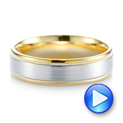 Men's Wedding Ring - Video -  103799 - Thumbnail
