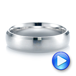 Men's Wedding Ring - Video -  103801 - Thumbnail