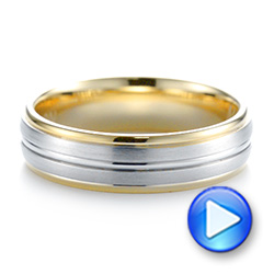 Men's Wedding Ring - Video -  103802 - Thumbnail