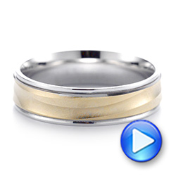 Men's Wedding Ring - Video -  103803 - Thumbnail