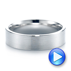 Men's Wedding Ring - Video -  103807 - Thumbnail