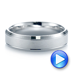 Men's Wedding Ring - Video -  103809 - Thumbnail