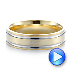 Men's Wedding Ring - Video -  103814 - Thumbnail