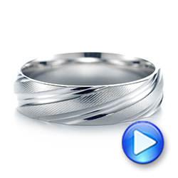 Men's Wedding Ring - Video -  103815 - Thumbnail