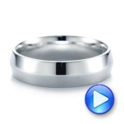 Men's Wedding Ring - Video -  103818 - Thumbnail