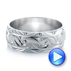 Men's Wedding Band - Video -  103951 - Thumbnail