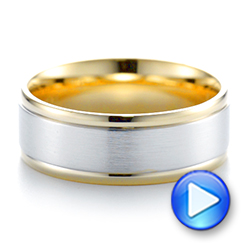 Men's Wedding Ring - Video -  103952 - Thumbnail