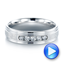 Men's Wedding Band - Video -  103973 - Thumbnail