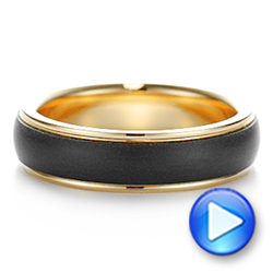 Men's Wedding Ring - Video -  106285 - Thumbnail