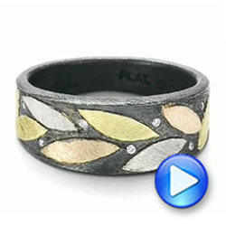 Multi-leaf Fashion Ring - Video -  107110 - Thumbnail